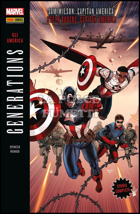 GENERATIONS #    10 - GLI AMERICA: CAPITAN AMERICA & CAPITAN AMERICA